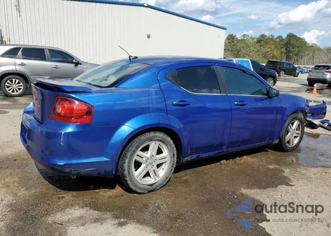 2013 Dodge Avenger Se from USA, damaged, VIN 1C3CDZAG0DN583636